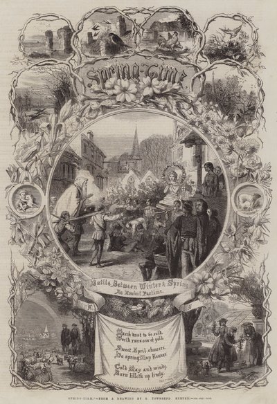 Frühlingszeit von George Townsend
